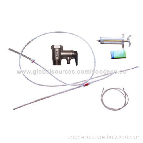 Lime Build-up Cleaner for Hot Water Heater, DIY Cleaning Tool to Remove Lime Build-up in Water Tank